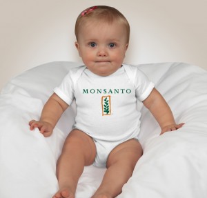 Custom-printed infant onesie